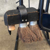 Forged Iron Fireplace Tools Set Signed Manmade 1989