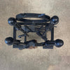 Forged Iron Fireplace Tools Set Signed Manmade 1989