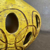 Mid Century Ceramic Table Lamp Canary Yellow c. 1960s