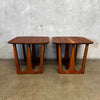 Pair of Vintage Mid Century Modern Side Tables