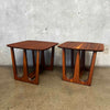 Pair of Vintage Mid Century Modern Side Tables