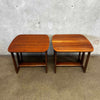 Pair of Vintage Mid Century Modern Side Tables