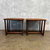 Pair of Vintage Mid Century Modern Side Tables