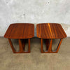 Pair of Vintage Mid Century Modern Side Tables