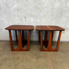 Pair of Vintage Mid Century Modern Side Tables