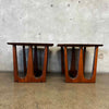 Pair of Vintage Mid Century Modern Side Tables
