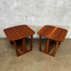 Pair of Vintage Mid Century Modern Side Tables