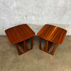Pair of Vintage Mid Century Modern Side Tables