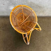 Kids Size Vintage Bohemian Style Rattan Chair