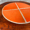 D + M 1930s California Orange Tile Table