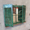 Vintage Window Shutters Mirror