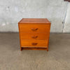 Vintage Teak Nightstand Made In Denmark