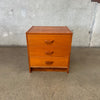 Vintage Teak Nightstand Made In Denmark