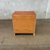 Vintage Teak Nightstand Made In Denmark