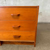 Vintage Teak Nightstand Made In Denmark