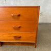 Vintage Teak Nightstand Made In Denmark