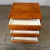 Vintage Teak Nightstand Made In Denmark