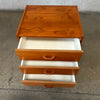 Vintage Teak Nightstand Made In Denmark