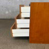 Vintage Teak Nightstand Made In Denmark