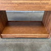Vintage Solid Oak Bar Cart