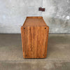 Vintage Solid Oak Bar Cart