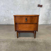 Mid Century Walnut Nightstand