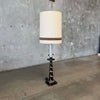 Vintage Faux Bamboo Bronze Finish Lamp by Stiffel