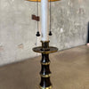 Vintage Faux Bamboo Bronze Finish Lamp by Stiffel