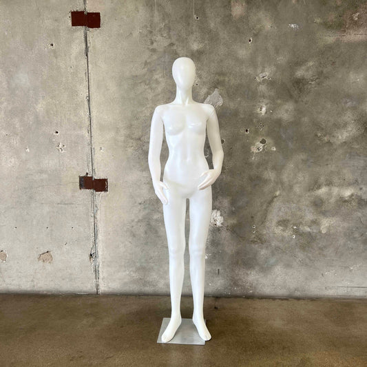 Mannequin With Chrome Stand w/Removeable Magnetic Arms