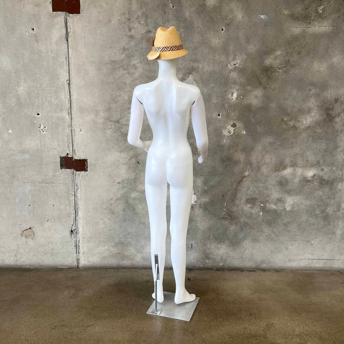Mannequin With Chrome Stand w/Removeable Magnetic Arms