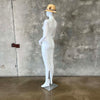 Mannequin With Chrome Stand w/Removeable Magnetic Arms
