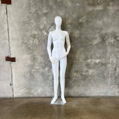 Mannequin With Chrome Stand w/Removeable Magnetic Arms