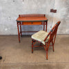 1930's Art Deco Vanity/Desk & Chair