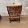 1930's Art Deco Chair & Ottoman
