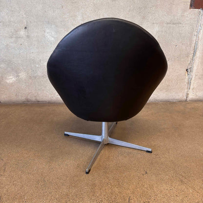 Vintage Overman Chair, Made In Sweden