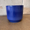 Mid Century Large Blue Glazed Pot