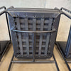 Set of Four Vintage Black Leather Brenda Armchair By Antonio For Flexform