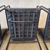 Set of Four Vintage Black Leather Brenda Armchair By Antonio For Flexform