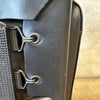 Set of Four Vintage Black Leather Brenda Armchair By Antonio For Flexform