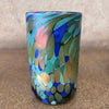 Set of Six Vintage Hand Blown Jim Bush 1993 Iridescent Art Glasses - Signed