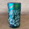 Set of Six Vintage Hand Blown Jim Bush 1993 Iridescent Art Glasses - Signed