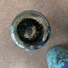 Set of Six Vintage Hand Blown Jim Bush 1993 Iridescent Art Glasses - Signed