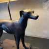 Vintage Bronze Greyhound Lamp Cottage Core French Country