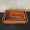 1950's Mexican Barro Platter Set