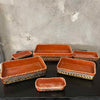 1950's Mexican Barro Platter Set