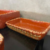 1950's Mexican Barro Platter Set