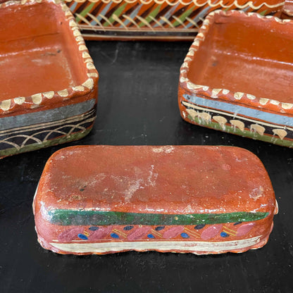 1950's Mexican Barro Platter Set