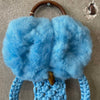 1960's Macrame Owl Towel Holder