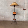 Monterey Furniture Iron & Leather Floor Lamp