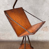 Monterey Furniture Iron & Leather Floor Lamp